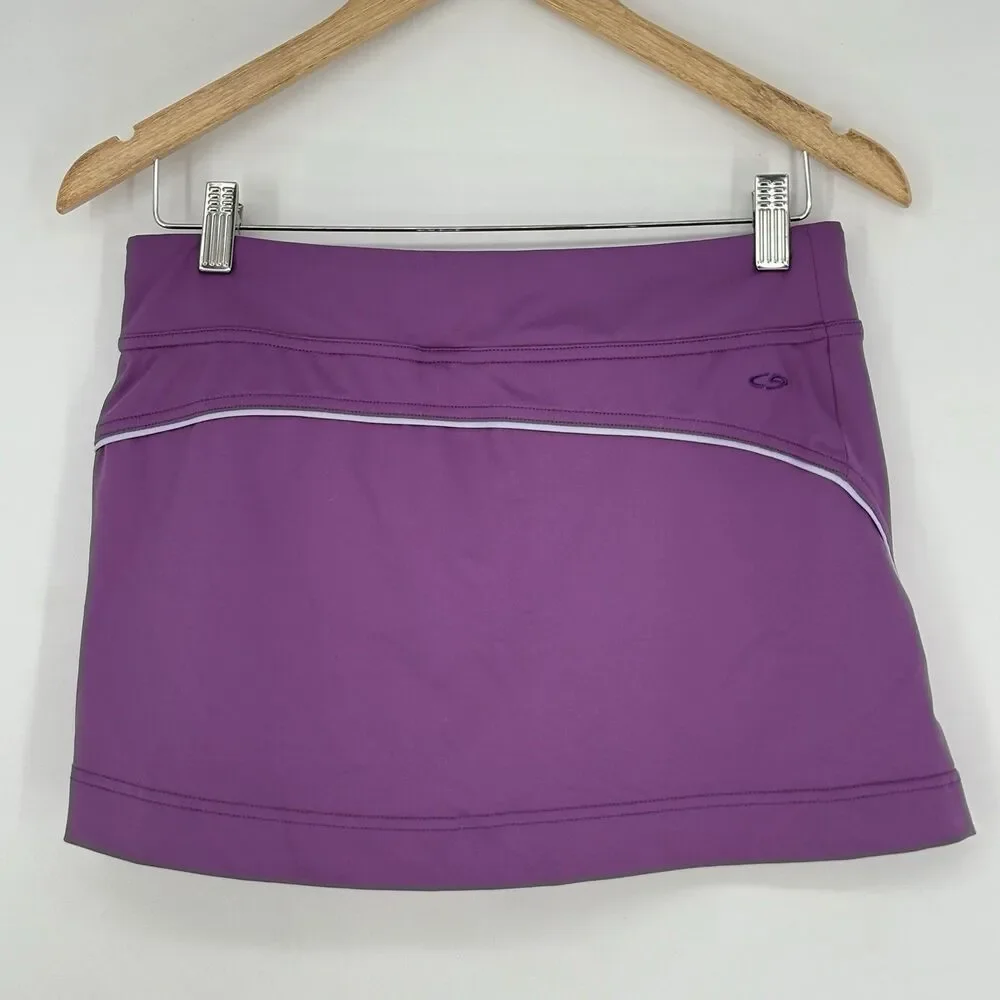 CHAMPION ATHLETIC WOMENS SKIRT SKORT WITH BUILT SHORTS SIZE‎ SMALL PURPLE